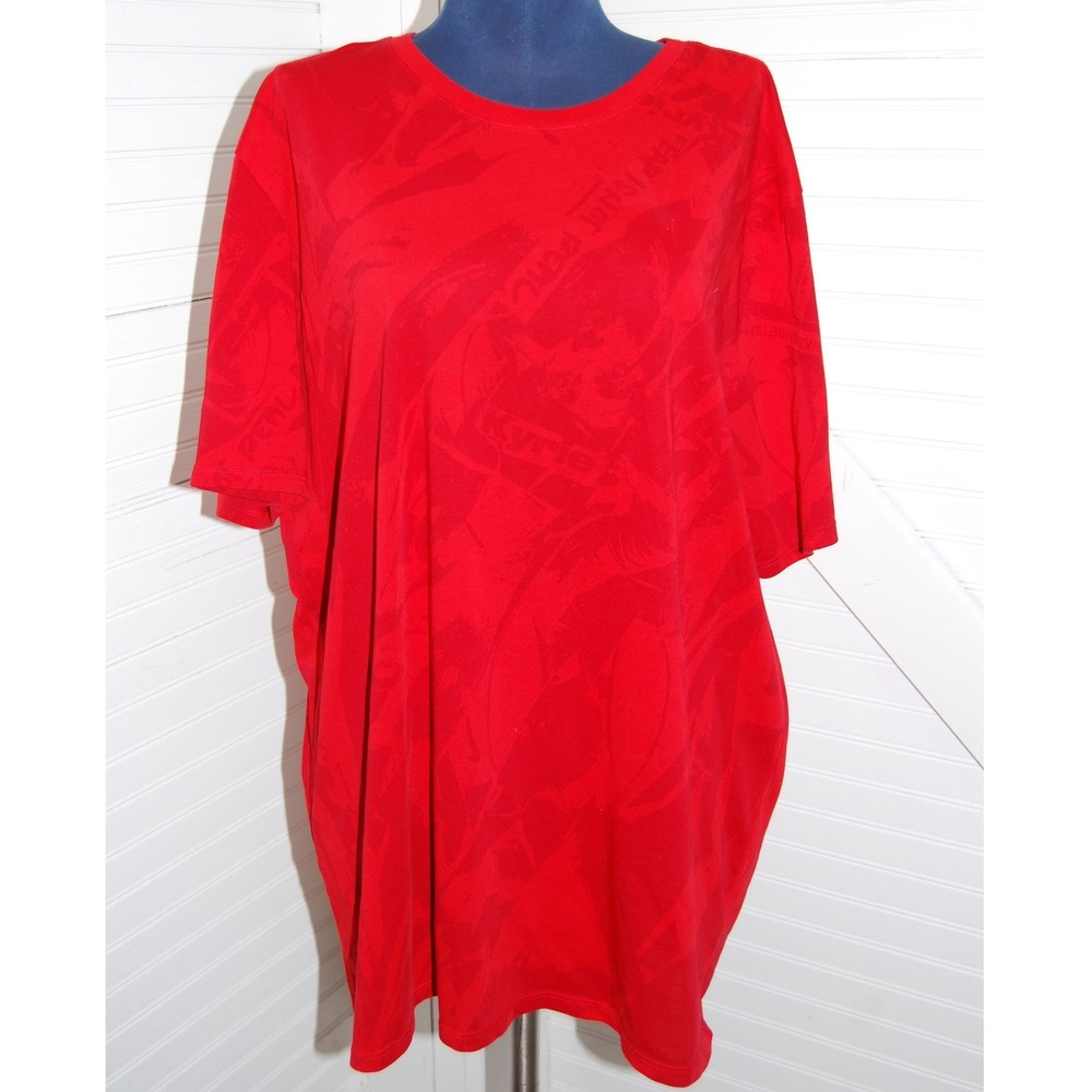 Kyrie Irving Nike Dry Fit t-shirt‎ Men's XL University Red "Fear is not Real"